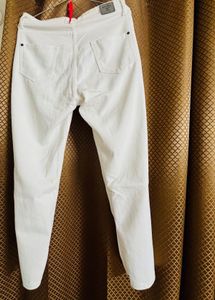 White Denim Jeans