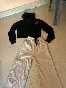 Cute Outfit Set - Top &amp; Pants