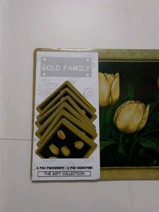 Set Of 6 Dinning Table Mats+ Six Coasters