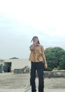 A Beautiful Brown Shirt For My Girly Pops