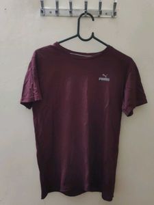 Puma Maroon T-Shirt