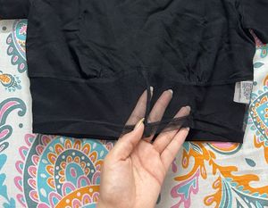 Black Crop Top