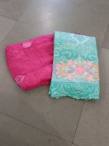 Mint Green Embroidered Kurta Set