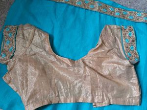 Elegant Embroidered Saree