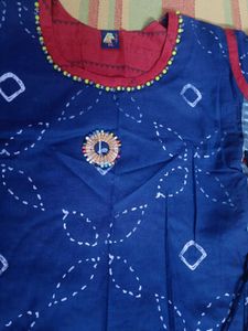 Pretty Navy Blue Kurti