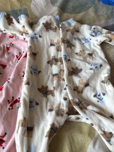 Baby Footed Winter Rompers (3)