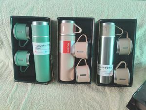 Vacuum Flask Set (3 different colours)