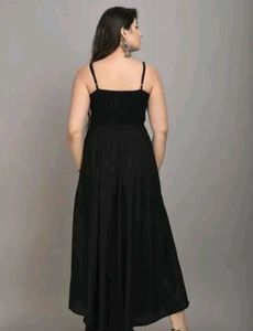 Elegant Black Maxi Dress