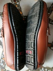 Brown Leather Loafers