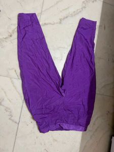 Purple Floral suit