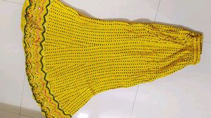 Yellow Heavy Plazzo Suit
