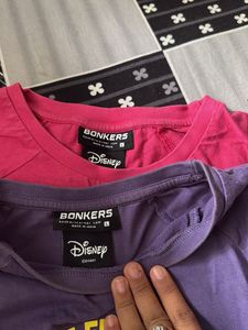 Bonkers Printed Baby Tee Combo Of 4