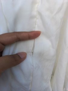 Cottagecore White Romper Dress