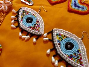 Handmade Beaded Earrings Collection