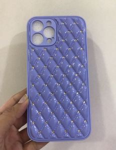 IPhone12ProMax Studded Purple Phone Case