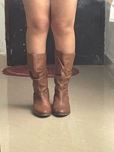 Brown Leather Boots