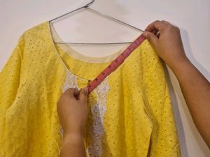 Hakoba Chicken Short Kurti