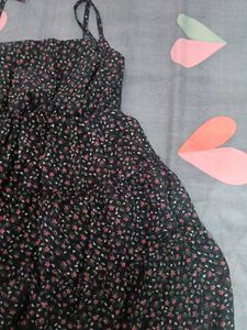 Floral Print Mini Dress