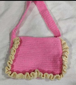 Crochet Bag And Potli Combo