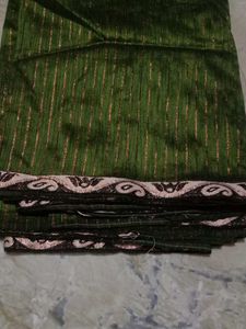 Dark Green With Golden Black Degin Less