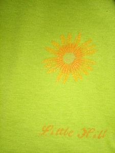 Neon Green Sunflower Leggings