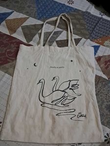 Cute Swan Tote Bag