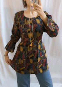 Multi Colour Printed Tunic