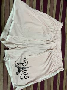 Paris Print Shorts