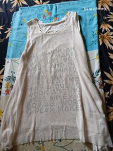 Sleevless White TOP