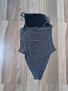 H&amp;M Divided Sparkly Black Top - Size S