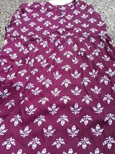 Anarkali Kurti For Women Printed