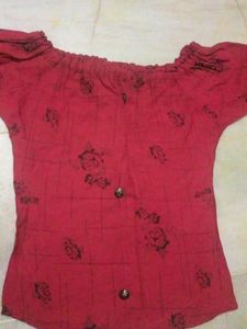 RED WINE OFF SHOULDER