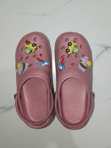 Mauve colour Crocs🎀