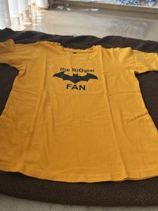 Yellow T-shirt for boy age 8 to 10