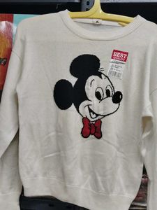 Mickey Mouse Knit Sweater
