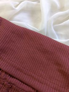 Ribbed Corset Tank Top