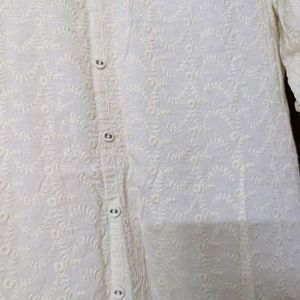 Cotton Embroidery Kurta🌝