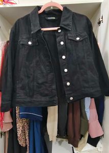 Black Denim Jacket
