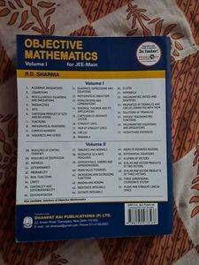 Objective Mathematics Vol. I