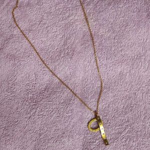 Gold Plated Fashion Pendant And Chain