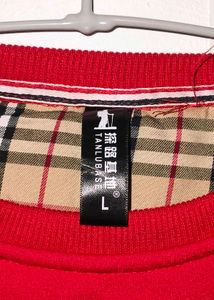 Red Graphic Sweatshirt