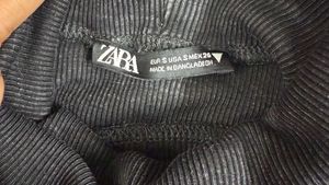 ZARA Sleeveless Ribbed Bodysuit