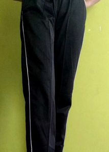 Black Track Lower - Size Small (Waist 28)