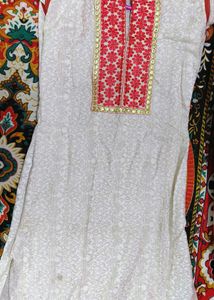Elegant Embroidered Kurta