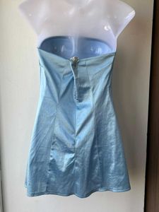 Cute Blue Mini Dress