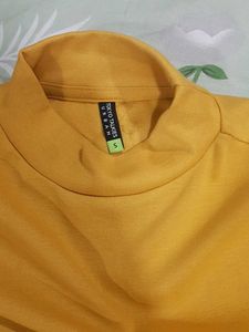Mustard Yellow Crop Top