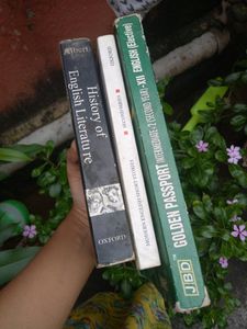 Set Of 3 books Englishs