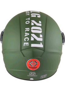 Olive Green Military Style Helmet