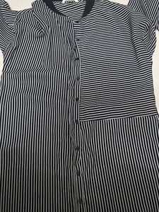 Striped Black &amp; White Top