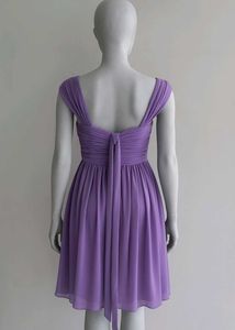 Purple Fit &amp; Flare Dress
